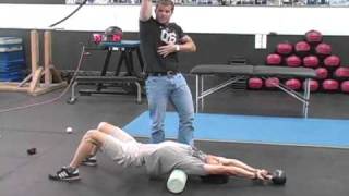 CFJ KStarr 2Min Shoulder mobility drills Part4mov  Manchester Personal Trainer [upl. by Htenaj91]