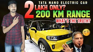 Tata Nano EV To Launch in India Cheapest Electric Car  EV Bro [upl. by Elfstan]