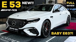 2025 MERCEDES E53 AMG Hybrid NEW 6 Cylinder 612HP Sedan FULL InDepth Review Sound Exterior Interior [upl. by Mordecai915]