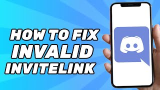 How to Fix Invalid Invite Link on Discord 2024 [upl. by Arotak]