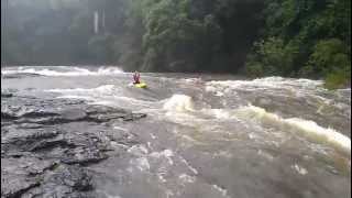 Kayaking the rapids at Obi Obi Creek QLD [upl. by Jacklyn]