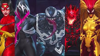 Venom 2 Update All Characters  Marvel Future Fight [upl. by Anikat659]