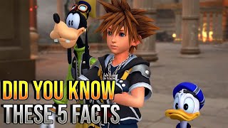 5 Facts About KINGDOM HEARTS You May Not Know [upl. by Josepha778]