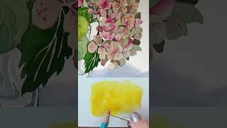 Better than Splattering Watercolor Pencils Trick [upl. by Hcaz]