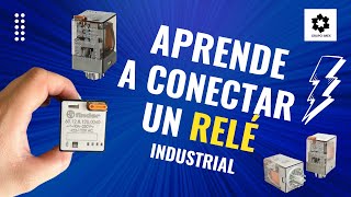 🔧 ¿Cómo Conectar un Relevador Industrial de 8 Pines  ¡Bien Explicado ⚡⚠️ [upl. by Kellen]