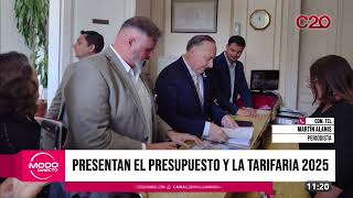 MODO DIRECTO  PRESENTAN EL PRESUPUESTO Y LA TARIFARIA 2025 [upl. by Hsirt426]