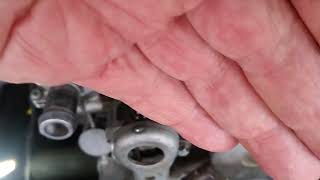 Mercedes w203 Kompressor m271 timing chain tensioner removal [upl. by Monteria]