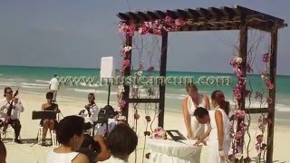 TRIO CLASICO CANCUNPLAYA DEL CARMEN CLASSIC TRIO WEDDINGS MUSIC RIVIERA MAYA [upl. by Pooh]