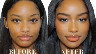 EASYBEGINNER EVERYDAYMAKEUP ONLY USING DRUGSTORE PRODUCTS  A quotYOU BUT BETTERquot MAKEUP TUTORIAL [upl. by Helyn]