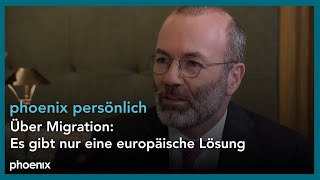 phoenix persönlich EVPChef Manfred Weber zu Gast bei Eva Lindenau [upl. by Eibbor]