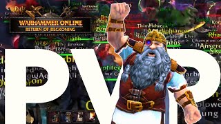 Playing PVP as a Dwarf Engineer in Warhammer Online LIVE MMORPG [upl. by Annovad]