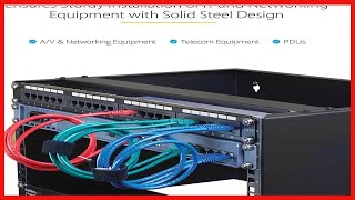 StarTechcom 6U Wall Mount Network Rack  14 Inch Deep Low Profile  19quot Patch Panel Bracket  HD [upl. by Millisent]