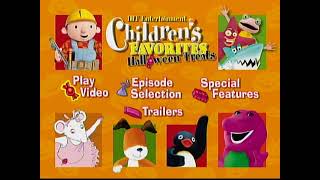 Childrens Favorites Halloween Treats DVD Menu [upl. by Eiboj462]