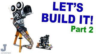 LEGO Disney 2023 Walt Disney Tribute Camera 43230 Build Part 2 [upl. by Enimzaj]