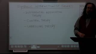 Module 6 Lecture 2 Symbolic Interactionist Theories [upl. by Ybanrab172]