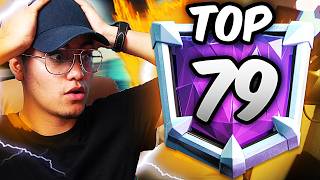 LLEGUÉ al TOP 79 del MUNDO con Mazo SABUESO de LAVA Clash Royale  YoSoyRick [upl. by Ramyar854]