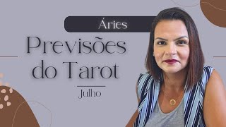 ÁRIES JULHO 2024 • PREVISÕES DO TAROT [upl. by Adroj676]