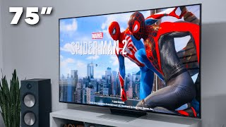 NEW LG 75” MiniLED TV Unboxing amp Impressions QNED MiniLED 86 [upl. by Sawyere738]