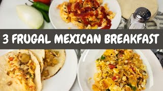 MEXICAN BREAKFAST RECIPES [upl. by Allekim]