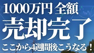 【第324話】1000万円売却完了！ここから4週間が米国株はこうなる！ [upl. by Allemap]