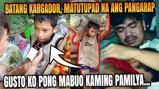 Pangarap Ng Batang Kargador Noon Matutupad Na Ngayon  Kuya Dave Makikita Na Ang Mga Kapatid [upl. by Keeley]