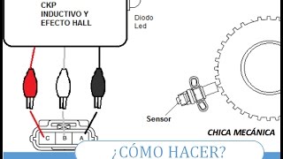 ► PROBADOR DE SENSOR CKP o CIGÜEÑAL ✅FUNCIONA también para El de Árbol de LEVAS o SENSOR CMP😱 [upl. by Ralyks]