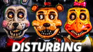 FNAFs Most DISTURBING Animatronics [upl. by Atillertse567]