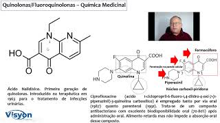 Quinolonas  a relação entre a estrutura e a atividade [upl. by Eva]