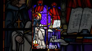 Saint of the Day St Albert the Great Bishop Doctor November 15 [upl. by Mailliwnhoj]