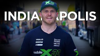 Brodie Kostecki arrives in Indianapolis [upl. by Ecnerol]