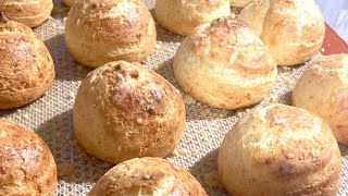 Gougères au comté  thermomix [upl. by Paulson]