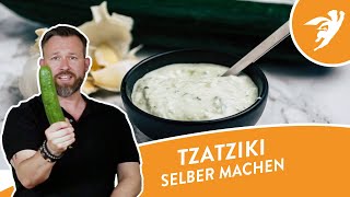 TZATZIKI wie beim Griechen  Saulecker [upl. by Atinaj]