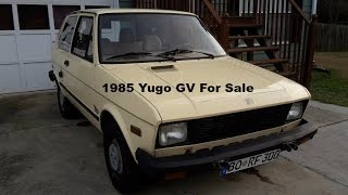 1985 Yugo GV For Sale  Craigslist Sold [upl. by Anirbaz891]