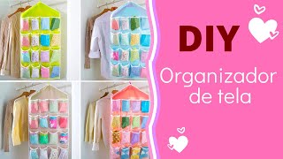 Como hacer un organizador de tela 💖 Margari [upl. by Annyrb]