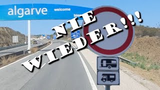 Algarve mit Wohnmobil Über Campingverbote Freistehen uvm VLOG 23 Vanlife  Roadtrip Portugal [upl. by Daeriam]