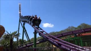 Velociraptor at Paultons Park Lost Kingdom [upl. by Berkley]