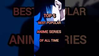 Top 5 Best popular Anime series of all time [upl. by Elocel]