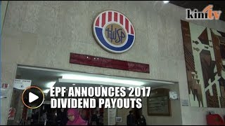 EPF announces 6 9pct dividend for conventional accounts 6 4pct for syariah accounts [upl. by Eillas]