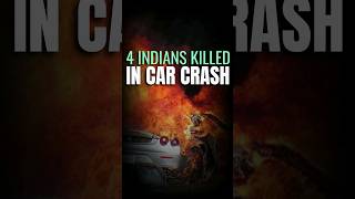 Speeding Truck Rams Into SUV 4 Indians Charred to Death in US viralnews [upl. by Uliram122]