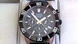 PULSAR Quartz Chronograph Model PTX3434X1 [upl. by Euqinot]