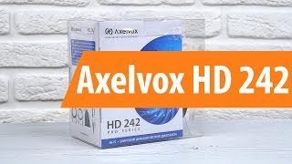 Распаковка Axelvox HD 242  Unboxing Axelvox HD 242 [upl. by Arat]