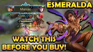 Watch This Before Buying Esmeralda  Mobile Legends Bang Bang [upl. by Lourie]