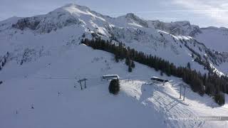 Mellau Skigebiet  Vorarlberg von Oben [upl. by Nnairam]