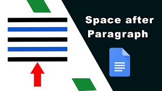 How to add space after paragraph in google docs [upl. by Johanna]