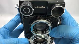 ◎Now on sale◎Near MINT Meter Works Minolta Autocord CDS III 6x6 TLR Film Camera JAPAN241001300901 [upl. by Lleraj]