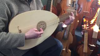 EMS Heritage 6 Course Renaissance Lute after Hieber [upl. by Adekahs888]