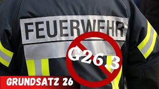 Änderungen der G26 für Atemschutzgeräteträger 🚒  Änderungen der DGUV [upl. by Cheke]