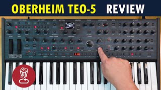 OBERHEIM TEO5 Review  Filter amp TZFM explored  Pros amp cons vs Take 5 amp Oberheim synths [upl. by Asusej]