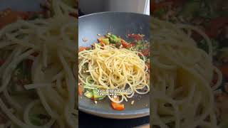 lettuce and spaghetti stir fry [upl. by Aime]