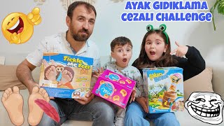 دي دي ميدو  لولو  قناة وناسة AİLECE AYAK GIDIKLAMA CEZALI CHALLENGE [upl. by Cecilla]